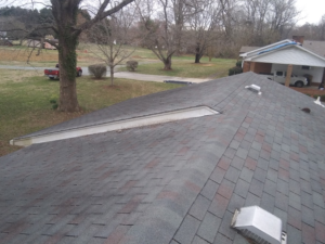 Metal Roof Ventilation101 in Dunn, NC 1 A grey metal roof