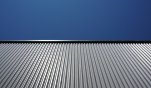 painted metal roof
