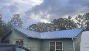 A beautiful new metal roof