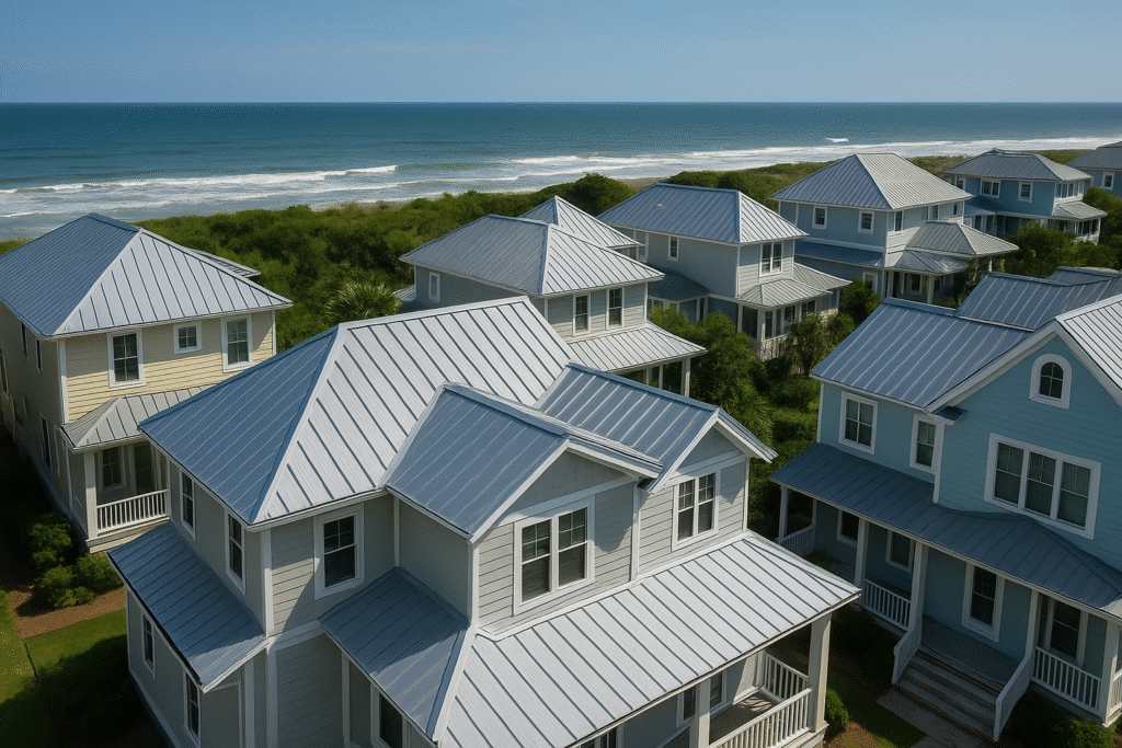 Why Homeowners Along the Coast Are Choosing Metal Roofs 1 Gator Metal Roofing