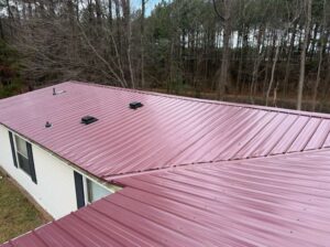 Leak proof metal roofing in Apex, NC.