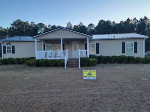 Completed metal roofing repair and installation in Ash, NC.