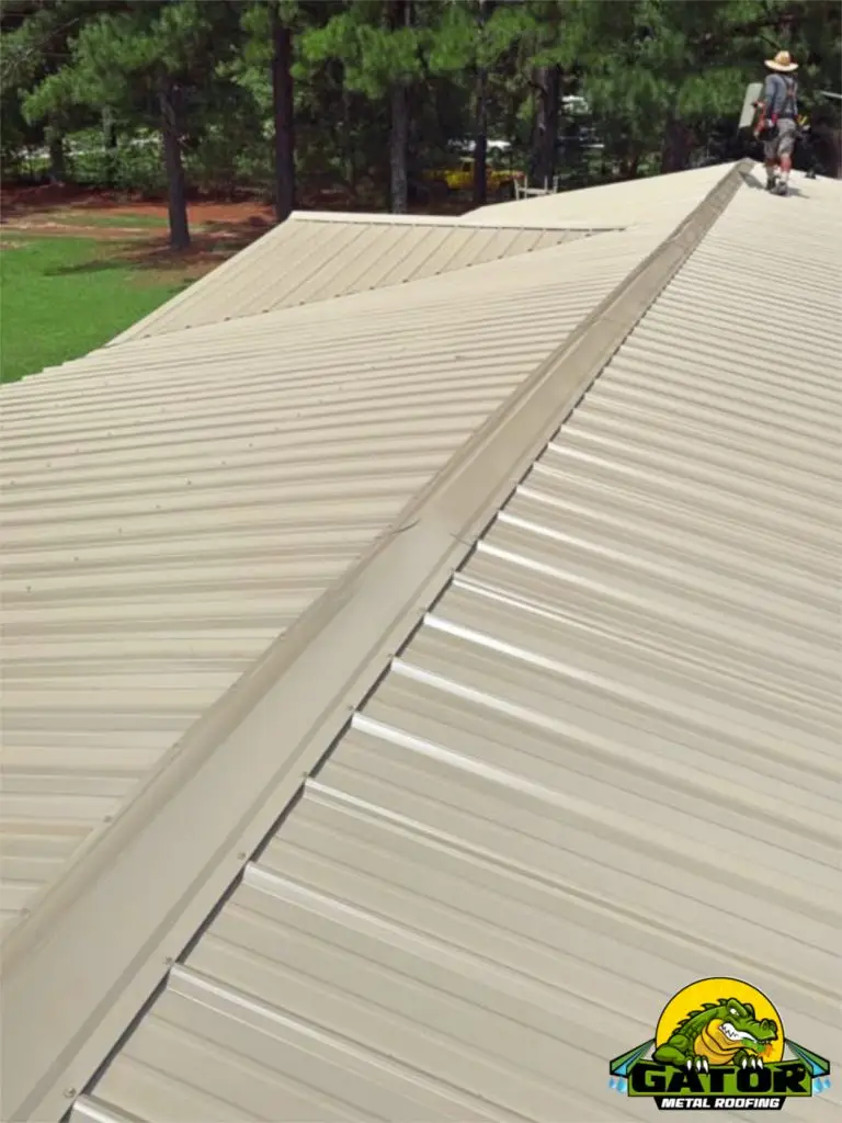 Gator Metal Roofing Recognized Among WCBRB's "Best Businesses in America 2026" 2 Gator's professional team installing the HeatShield Metal Roofing System.