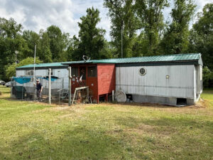 Metal roofing on mobile home repair and installation in Clinton, NC.