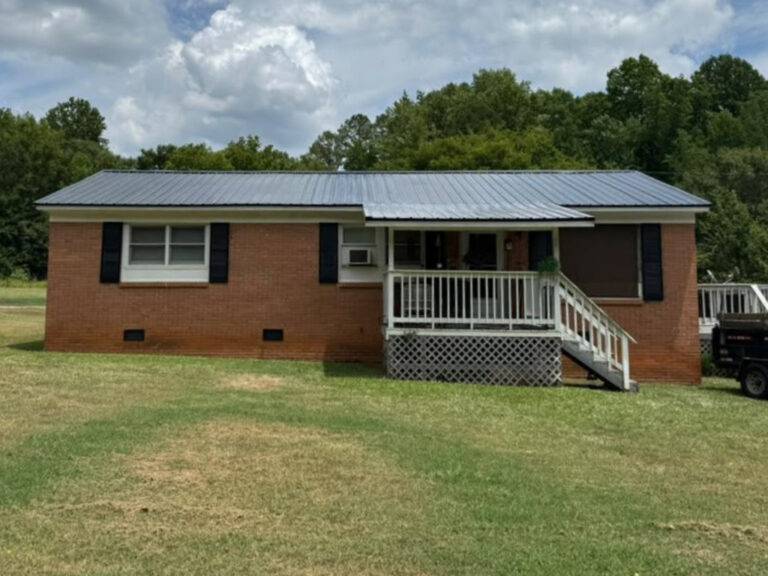 Completed metal roofing installation by Gator in Rock Hill, SC.