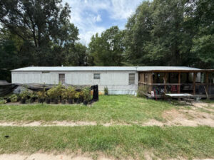 Completed Gator Metal Roofing installation on a mobile home.