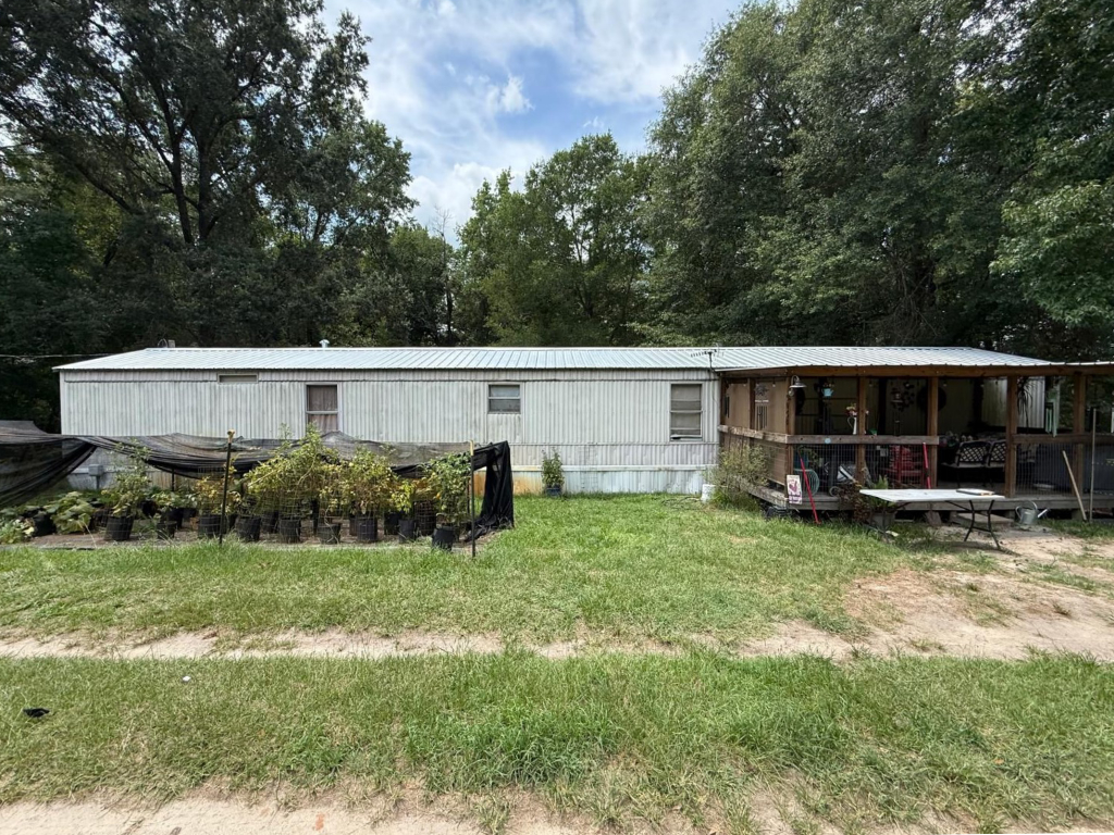 Completed Gator Metal Roofing installation on a mobile home.