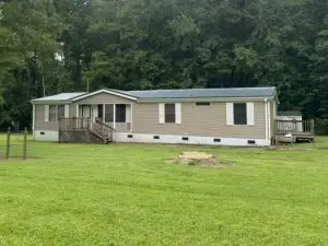 Completed installation of Gator's Gun Barrel Gray metal roofing in Siler City, NC.