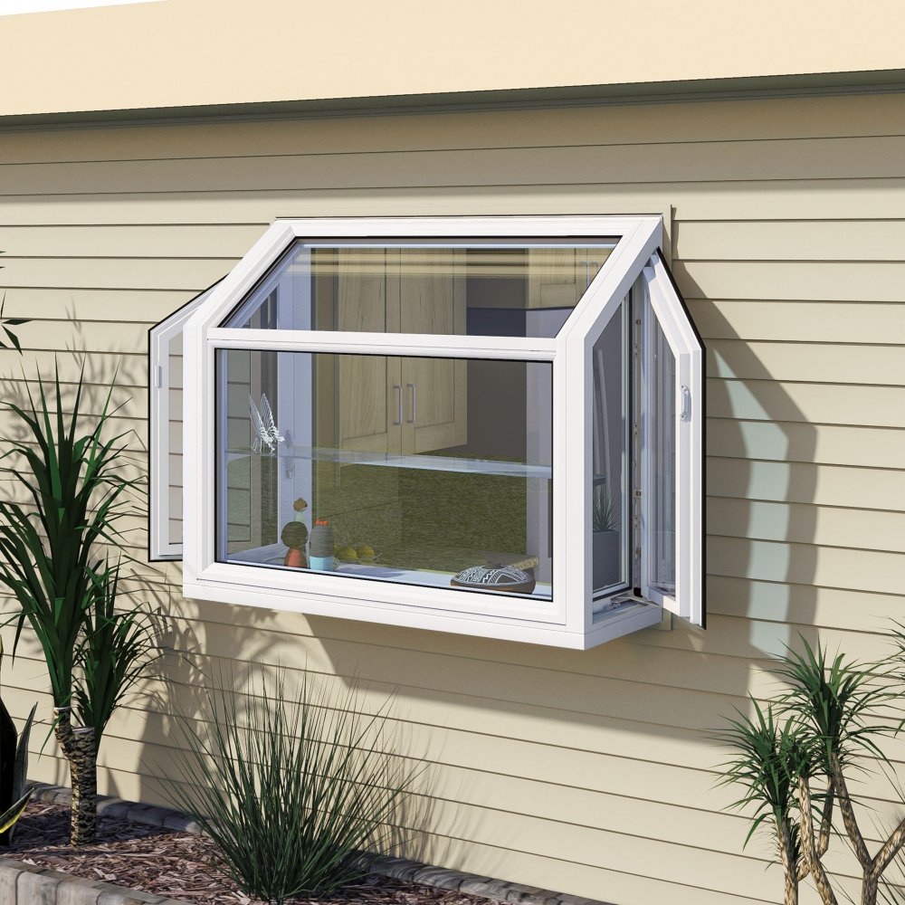 Same day estimates on garden windows from Gator Metal Roofing in North and South Carolina.