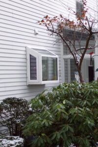 Beautiful garden windows from Gator Metal Roofing.