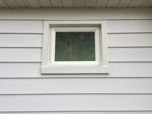 Awning windows for bathrooms made and installed by Gator Metal Roofing throughout the Carolinas.