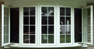 Bow window installation services in North and South Carolina by Gator Metal Roofing.