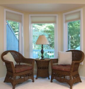 Casement window installation by Gator Metal Roofing.