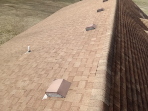 A professional metal roof installation